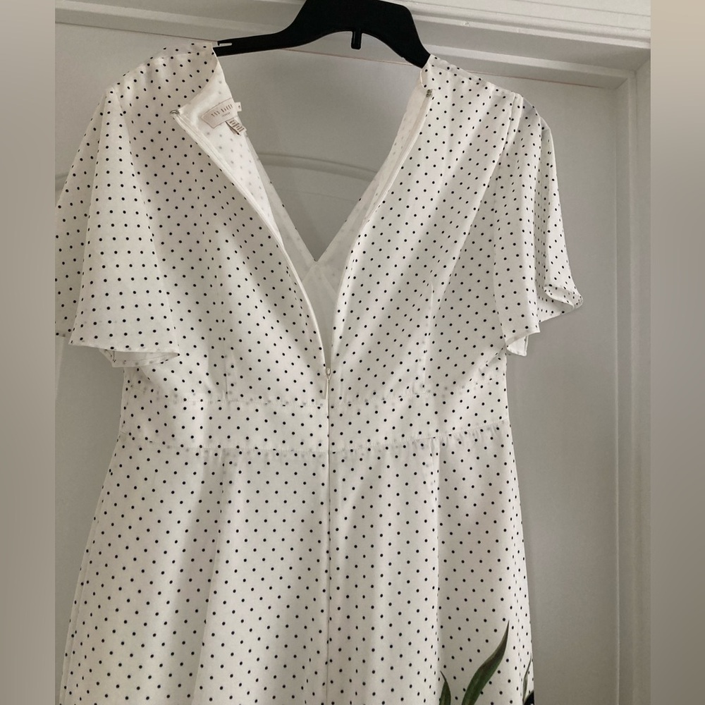 Ted Baker Floral Midi Dress New with tag UK size 3 US size 8 - Picture 5 of 10